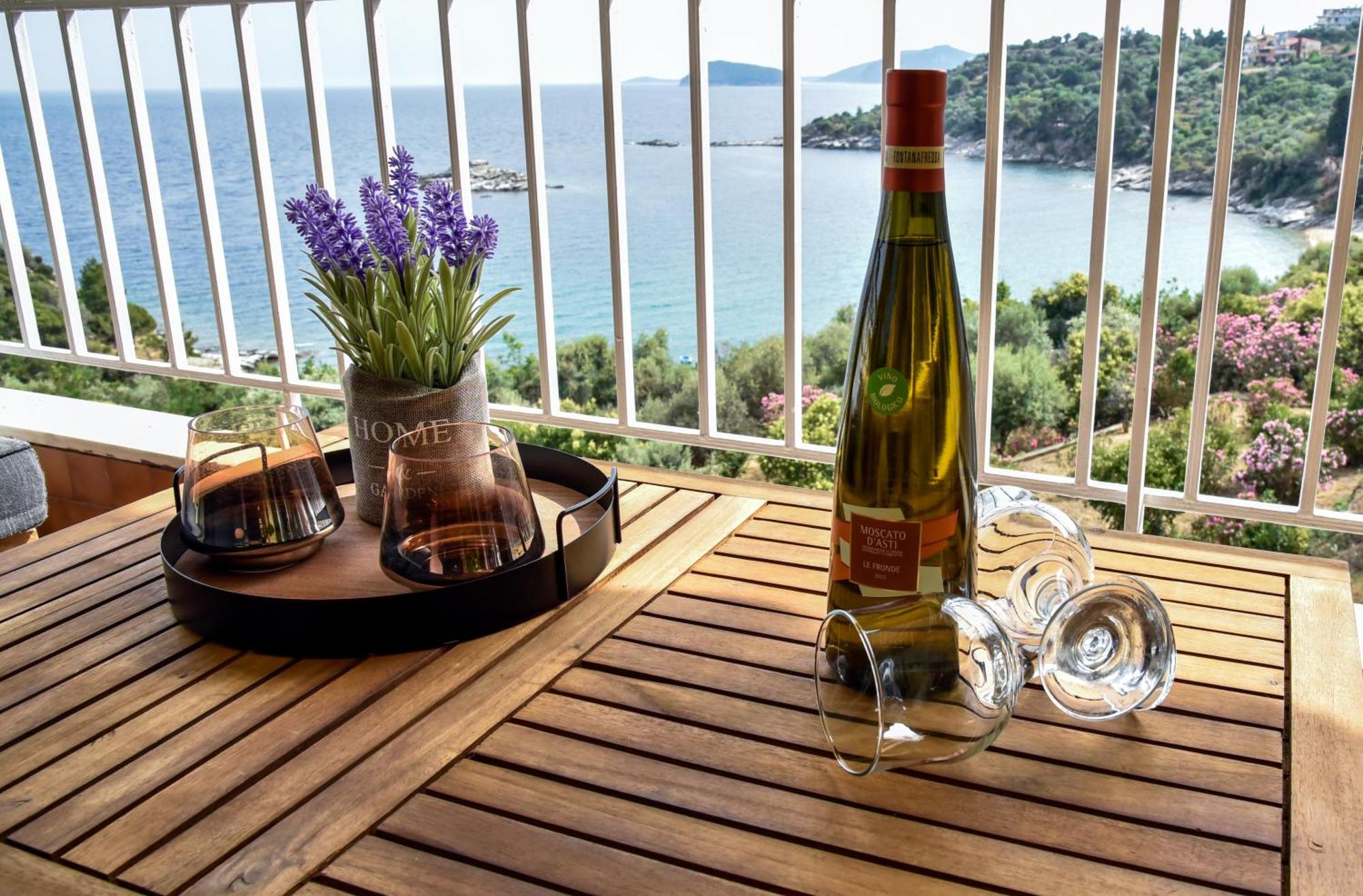 Beach Apartment PalaiónTsiflíkion Kültér fotó