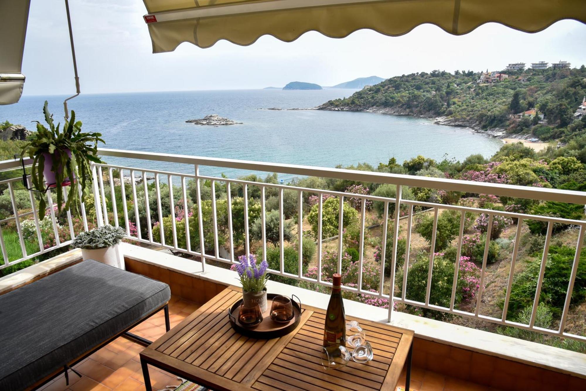 Beach Apartment PalaiónTsiflíkion Kültér fotó